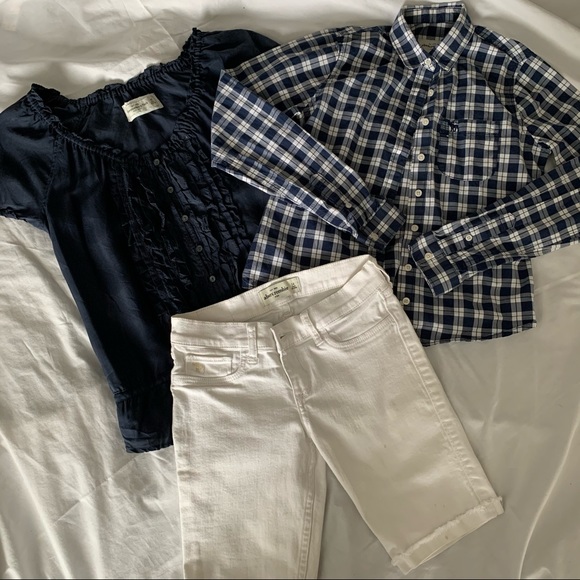 Ambercrombie & Fitch Mix’n Match Tops/Shorts - Picture 2 of 5